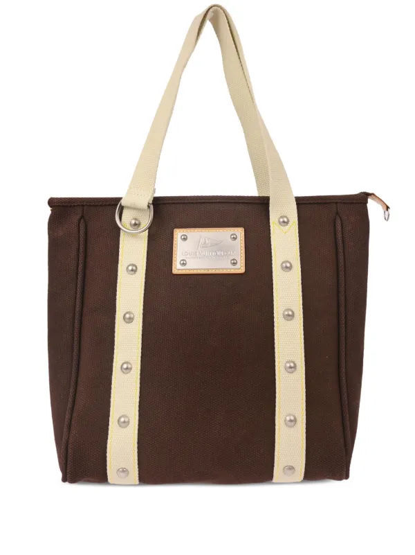 Louis Vuitton Pre-owned 2005 Antigua Cabas MM Tote Bag in Brown
