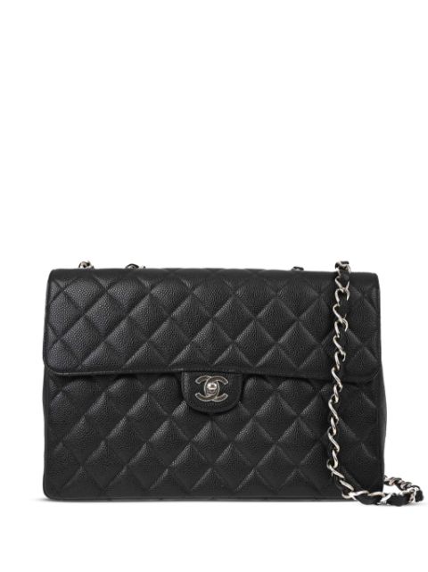 HOT SALE CHANEL 2000 jumbo Classic Flap shoulder bag Women