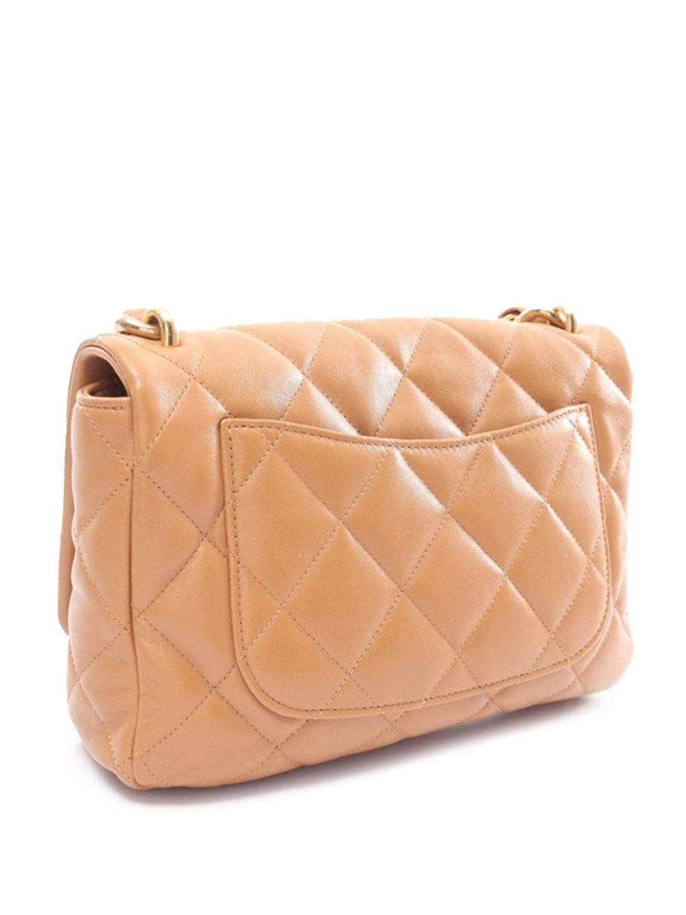 Affordable HOT SALE CHANEL 2021-2024 Large Quilted Lambskin Funky Town Flap shoulder bag Women