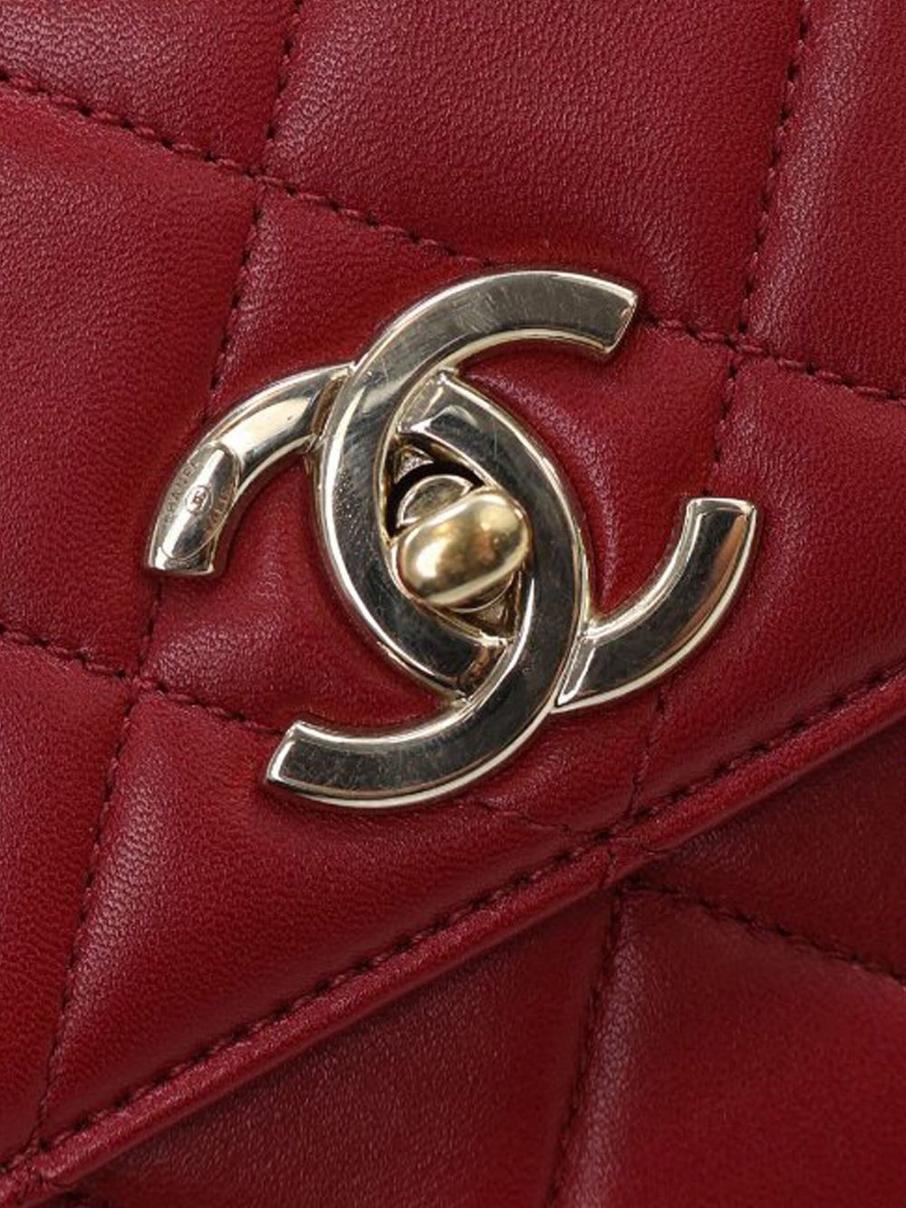 CHANEL 2017-2018 Small Trendy CC Lambskin Flap satchel Women