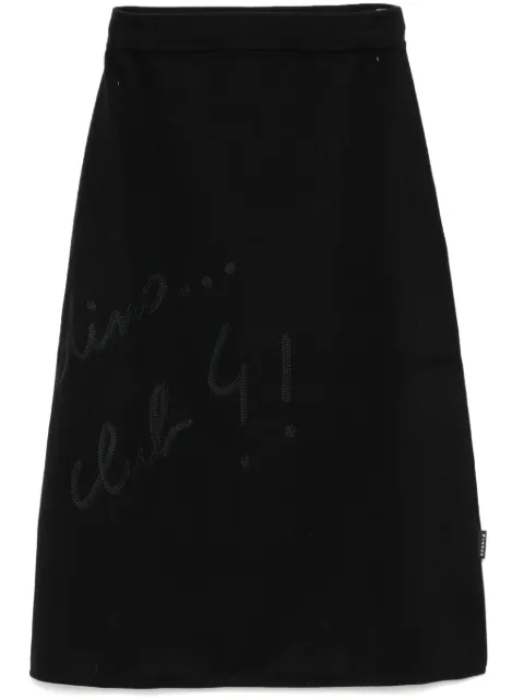 SPORT b. by agnès b.  falda tejida en jacquard