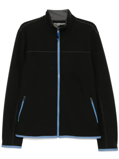 James Perse brush scuba zip front sport jacket
