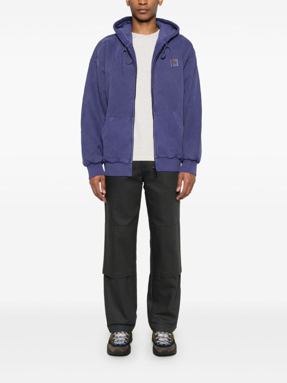 Shop Carhartt Vista Hoodie In Purple