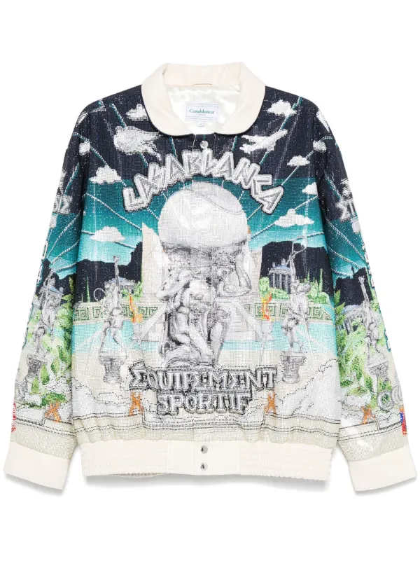 パーカー・フーディ Casablanca \"Le Temple Du Sport\" Sweatshirt Casablanca Le Temple Du Sport Sweatshirt – ZAP