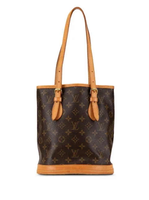 Louis Vuitton Pre-Owned 2001 Monogram Petit bucket bag WOMEN