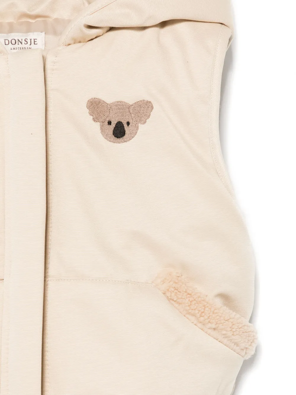 Donsje Luijx gilet Beige