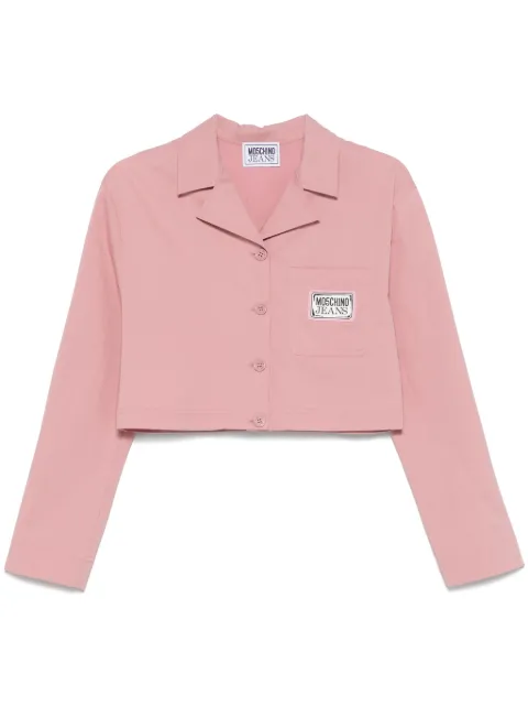 MOSCHINO JEANS cropped shirt