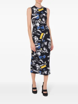 ワンピース MOSCHINO JEANS Woman Dress Black 04693240 1555 22364472_52293662_600.jpg