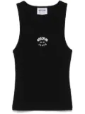 MOSCHINO JEANS logo-print tank top - Black