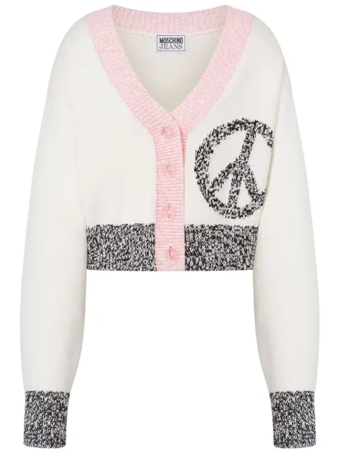 MOSCHINO JEANS V-neck cardigan 