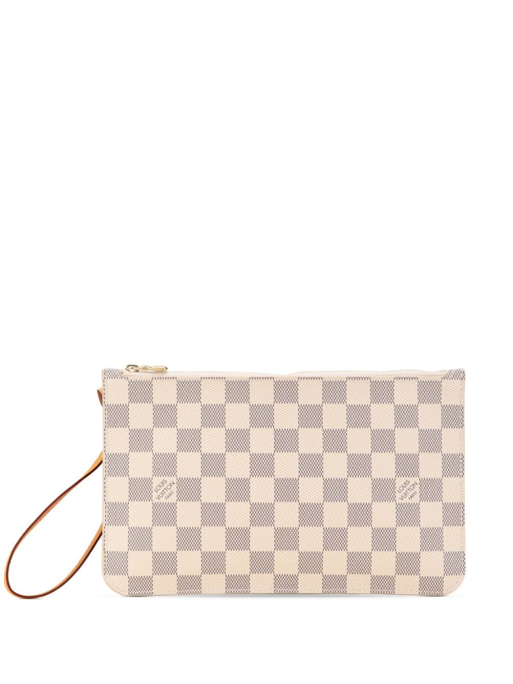 2018 Damier Azur Neverfull Pochette pouch