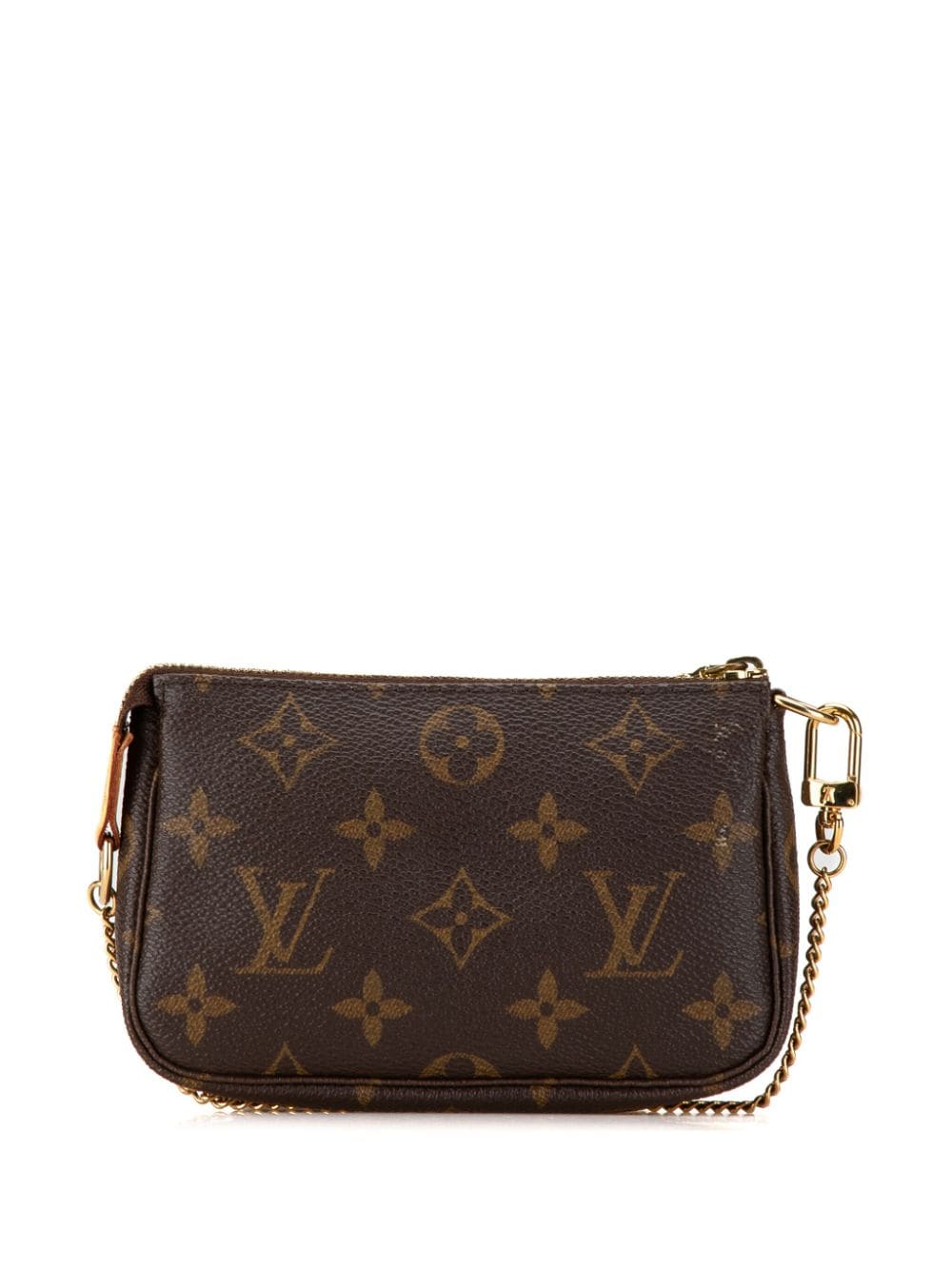 Louis Vuitton Pre-Owned 2008 Monogram Mini Pochette Accessoires handtas - Bruin