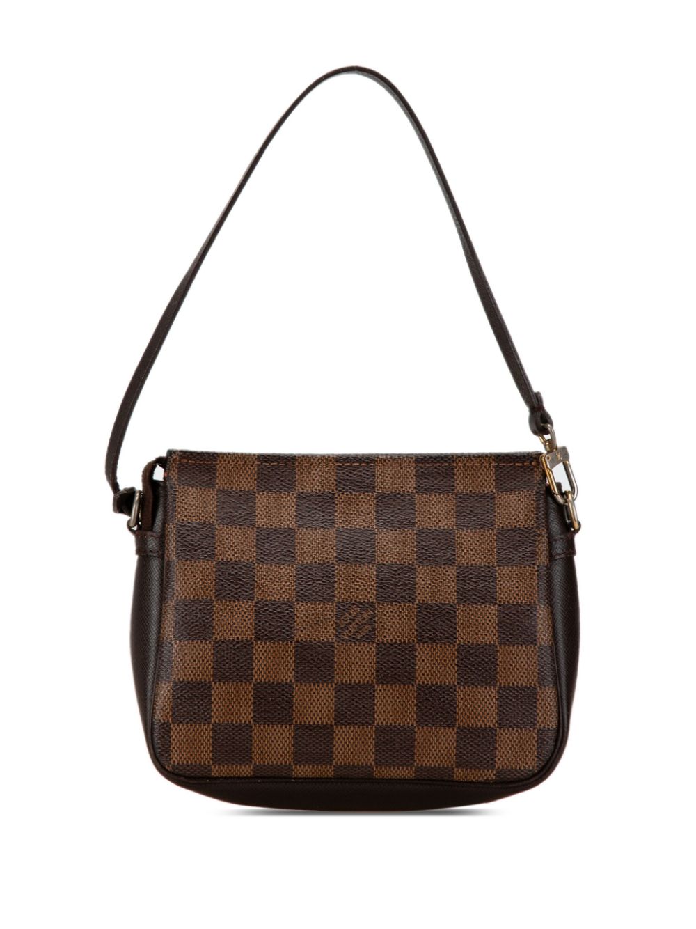 Louis Vuitton Pre-Owned 1999 Damier Ebene Trousse Pochette handtas - Bruin