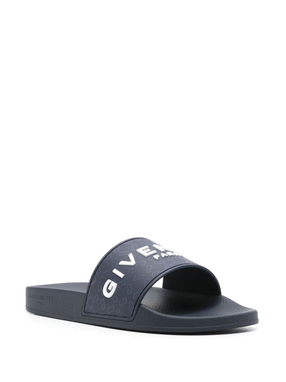 Givenchy monogram 72 slide sandals Blue