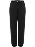 MOSCHINO JEANS elasticated-ankles track pants - Black