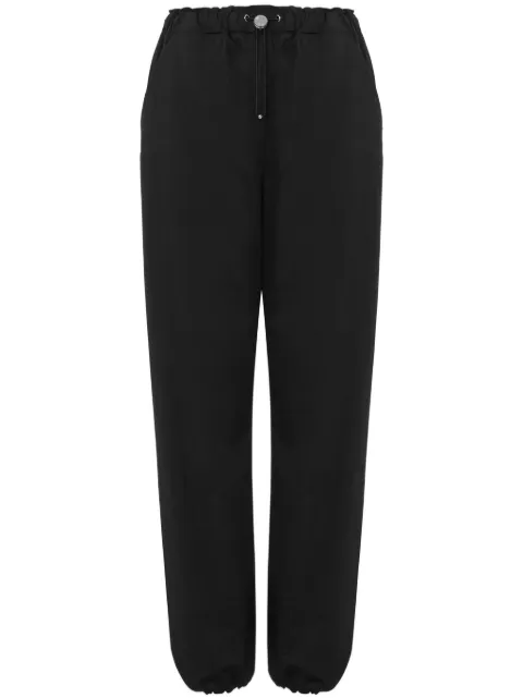 MOSCHINO JEANS elasticated-ankles track pants