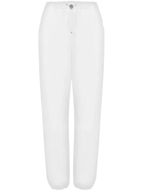 MOSCHINO JEANS elasticated-ankles track pants