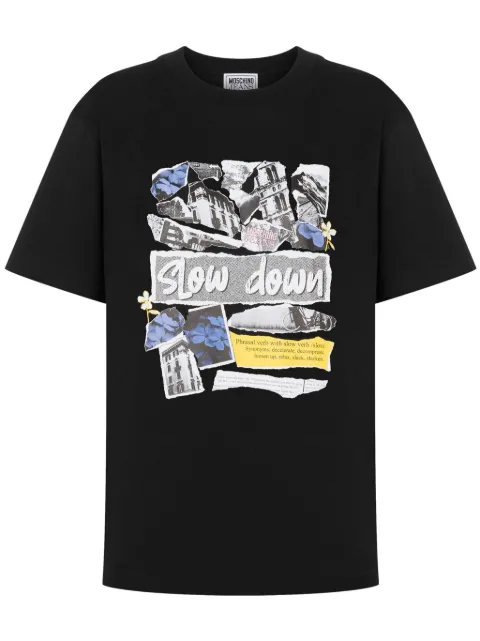 MOSCHINO JEANS Slow Down Archive T-shirt