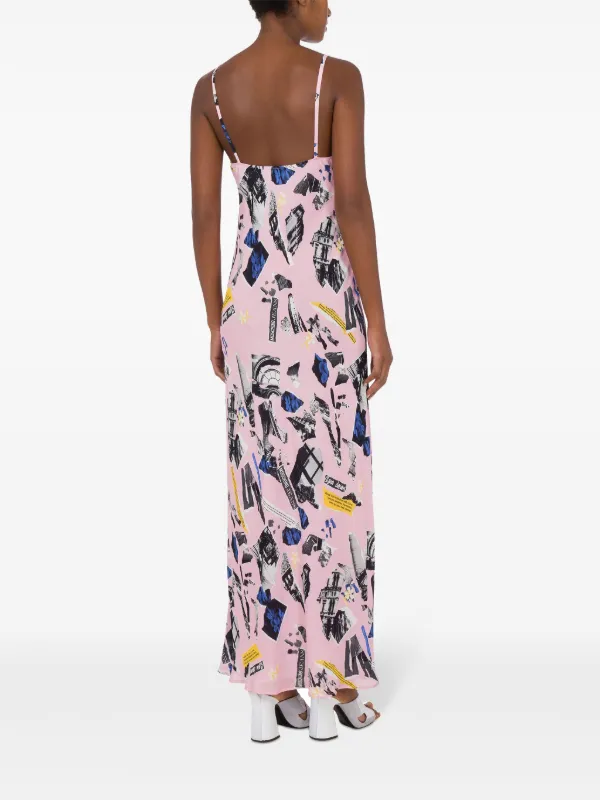 chinese dress ladies PARTY LIKE ITS 2002 NEWSPAPER PRINT LONG CARDIGAN – AKIRA