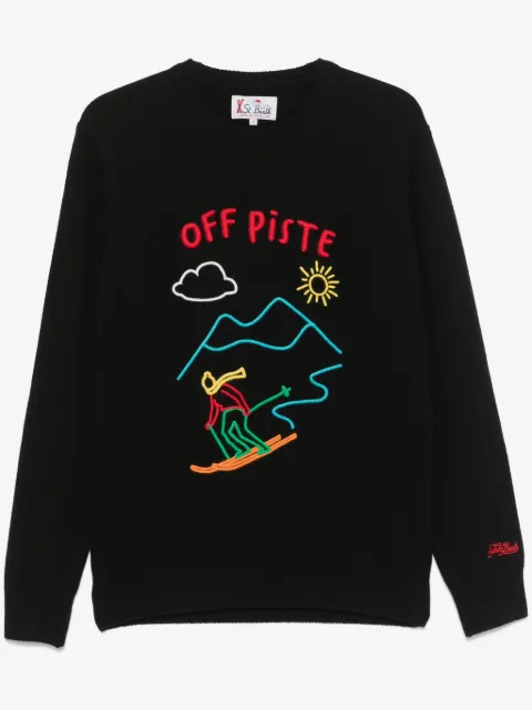 MC2 Saint Barth Off Piste embroidered sweater