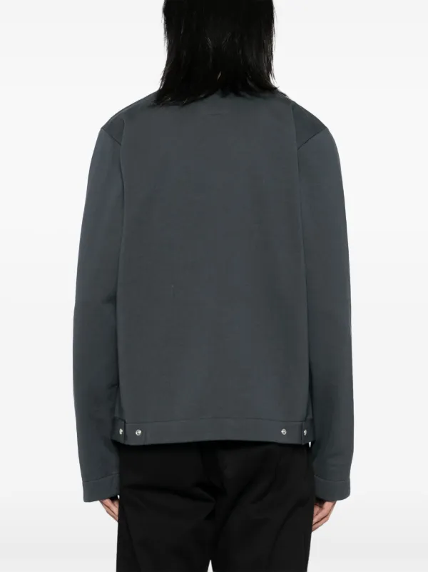 Agnès b. Snap Cardigan | Grey | FARFETCH