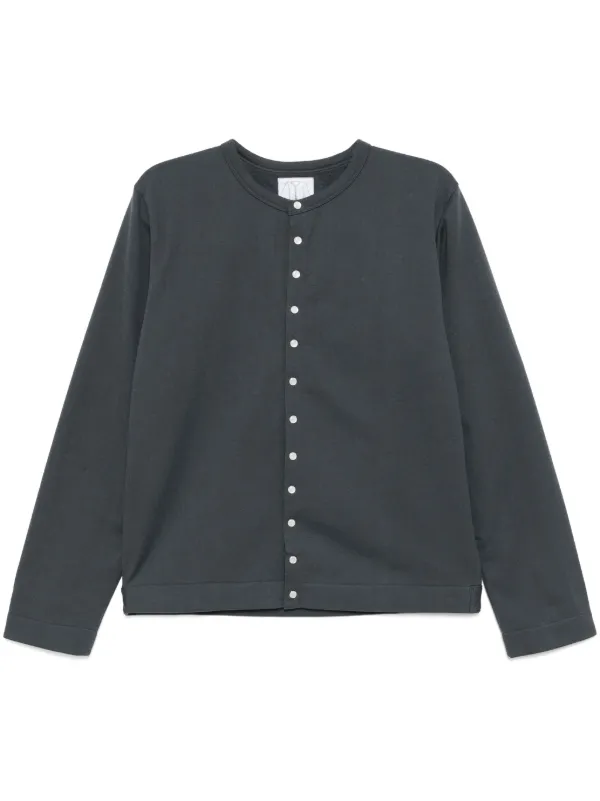 Agnès b. Snap Cardigan | Grey | FARFETCH