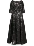 Talbot Runhof Bogna5 midi dress - Black