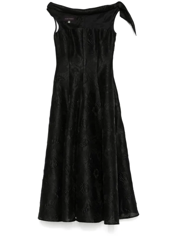 talbot runhof black dress Talbot Runhof - Black Satin Gown