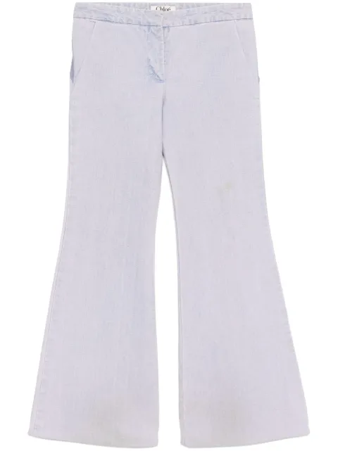 Chloé Pre-Owned jeans con aberturas