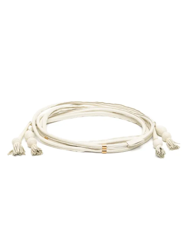 Chloé Pre-owned Leather Belt in White