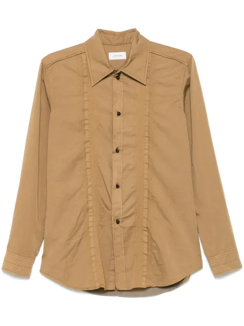 LEMAIRE decorative-stitching shirt