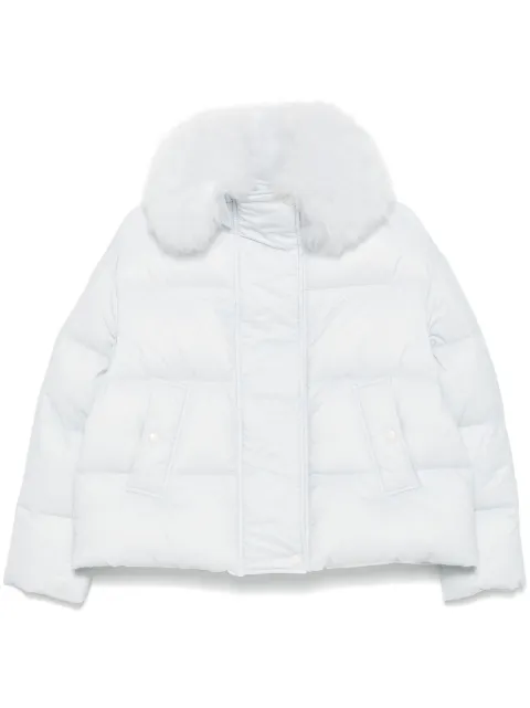 Yves Salomon  faux-fur detail puffer jacket