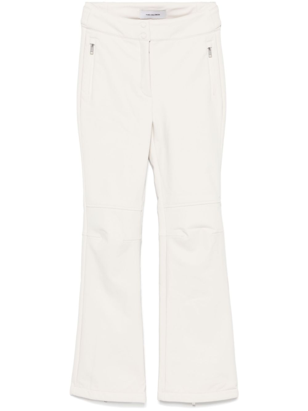 Yves Salomon flared ski trousers - Neutrals