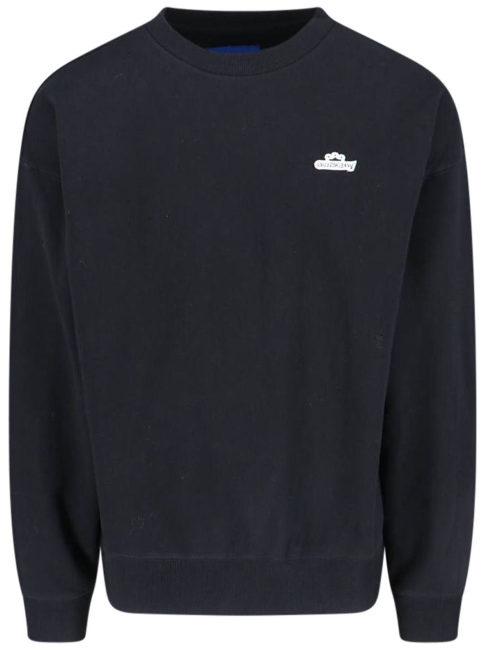 Awake NY logo-patch sweatshirt - Black