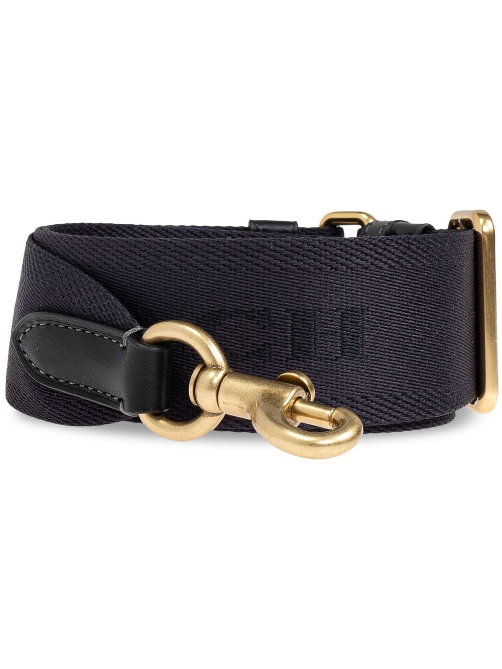 Coach logo-jacquard Bag Strap | Black | FARFETCH