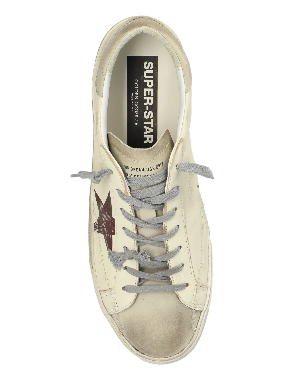 Golden Goose Super-Star With List Printed Star Embroi trainers