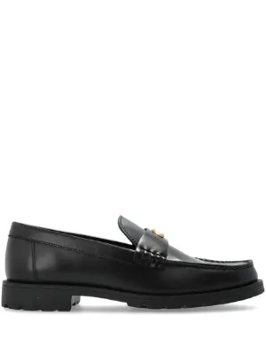 Michael Michael Kors Parker Lug logo-plaque Loafers | Black | FARFETCH