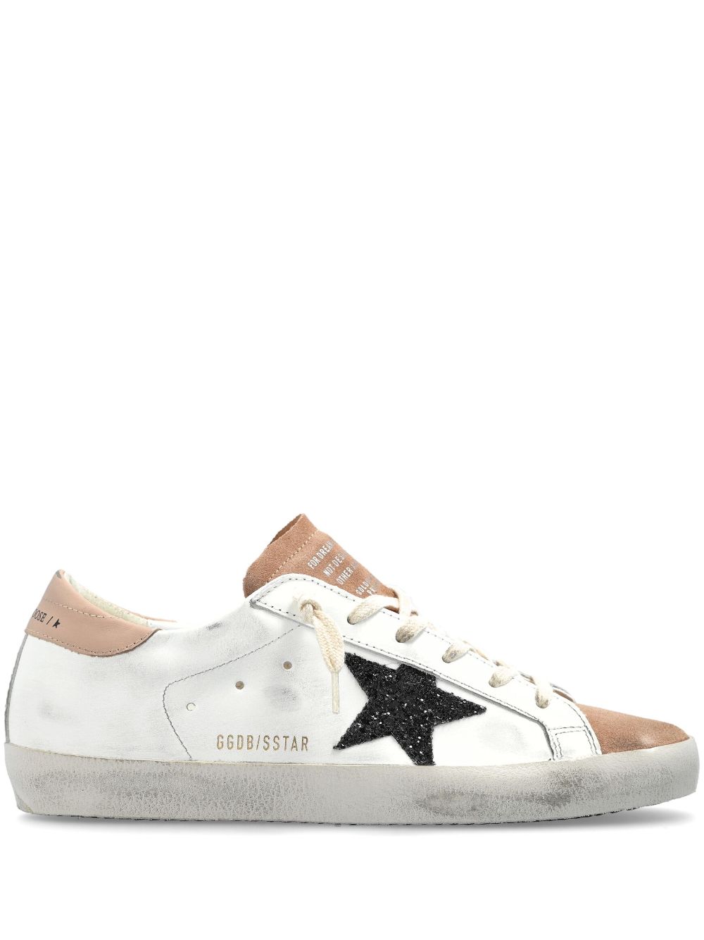 Golden Goose Super-star leather sneakers White