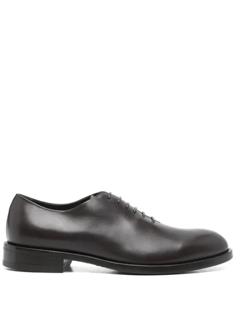 Canali leather oxford shoes