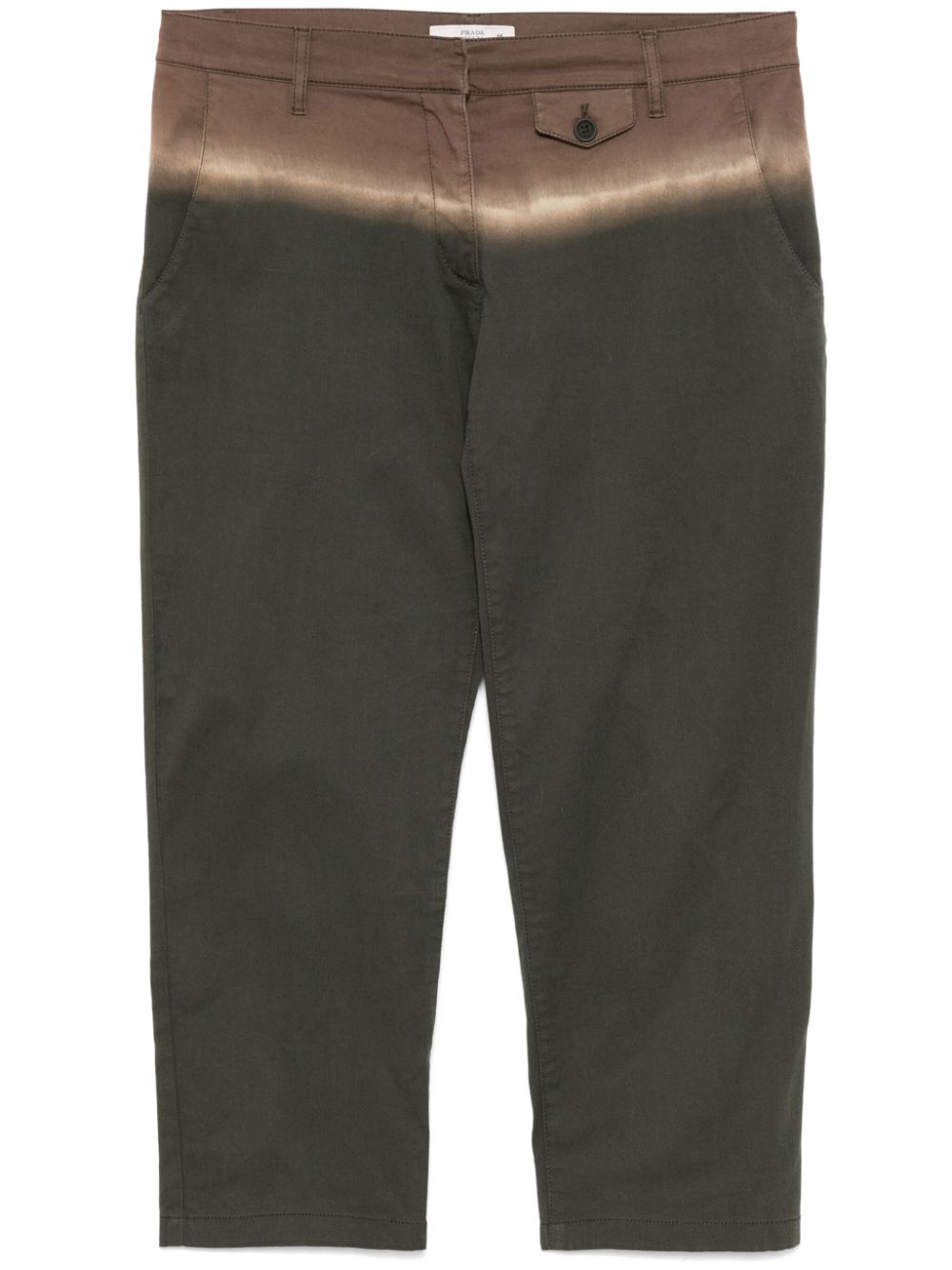 Prada Ombré Cropped Trousers, 2004