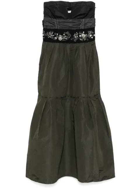 Prada Pre-Owned 2006 bead-embellishment dress
