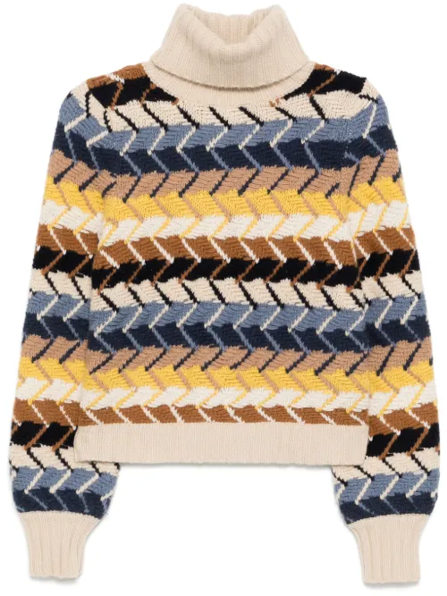 Pull en cachemire mélangé - Chloé Pre-Owned - Modalova