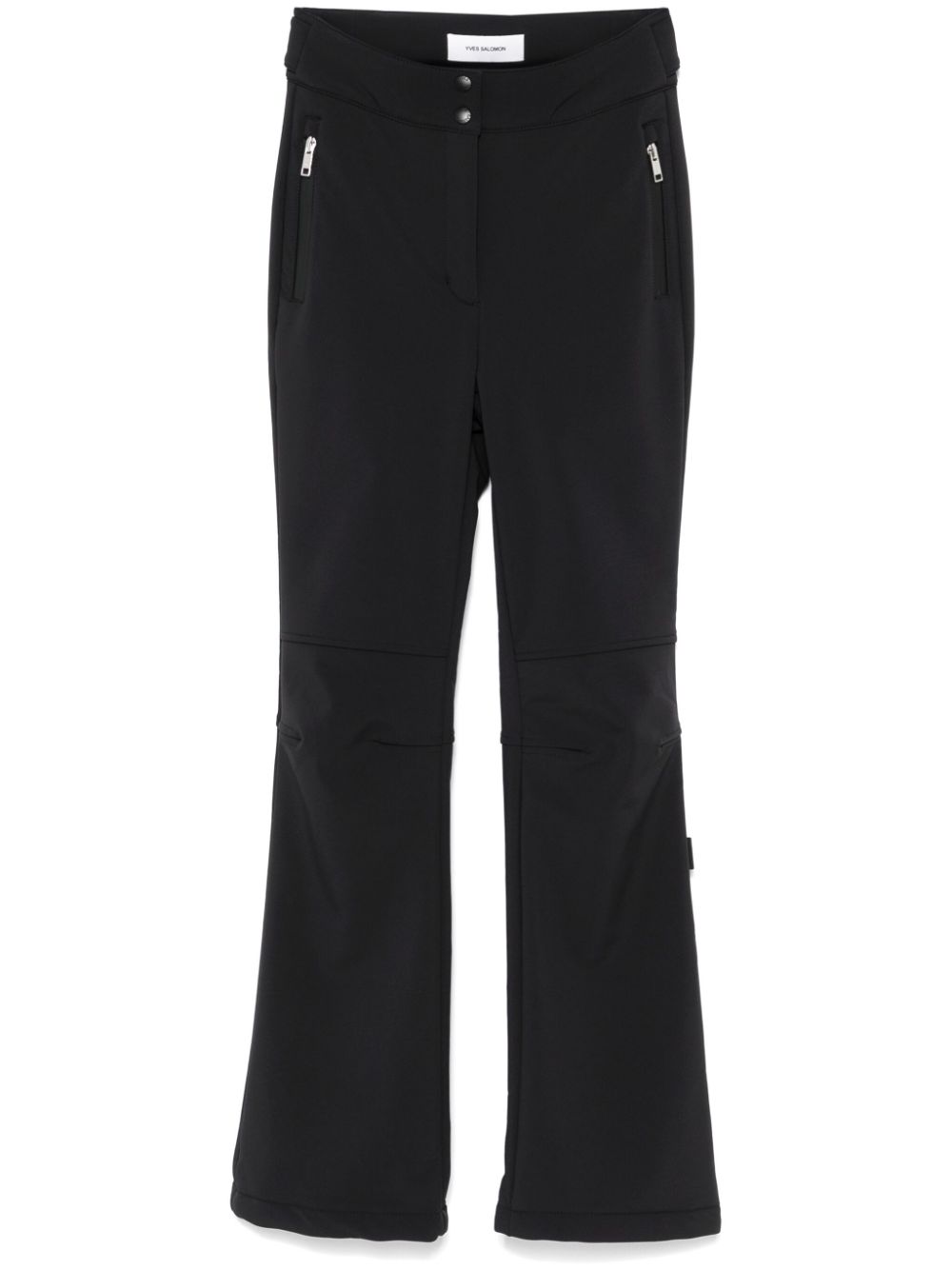 Yves Salomon flared ski trousers - Black