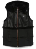 Ea7 Emporio Armani panelled gilet - Black