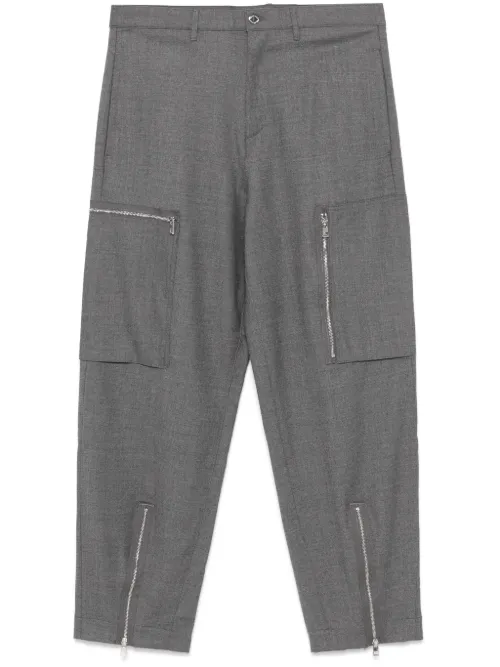 Pantalon stretch à poches cargo zippées - Michael Kors - Modalova