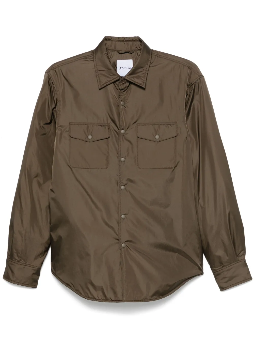 ASPESI sobrecamisa con capucha | verde | Image 1