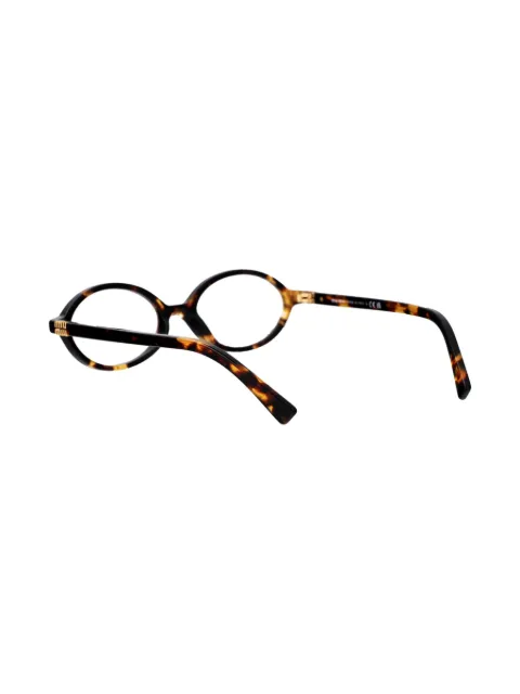 Miu Miu Eyewear round-frame glasses 0MU04ZSVAU08N - 3