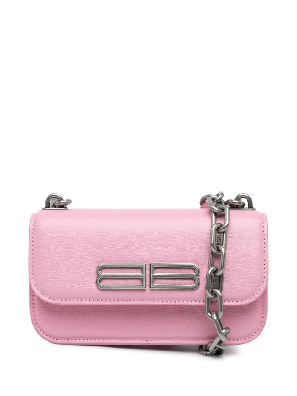 Balenciaga Pre-Owned 2022 Calfskin Gossip Chain XS crossbody bag - Pink