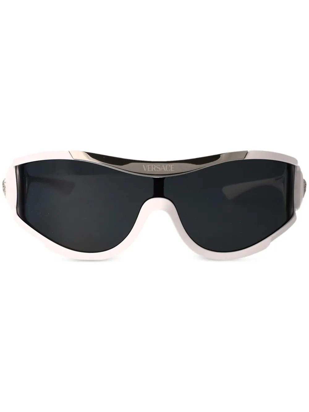 Versace Eyewear 0VE4475 shield-frame sunglasses | White | Image 1