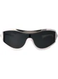Versace Eyewear 0VE4475 shield-frame sunglasses - White